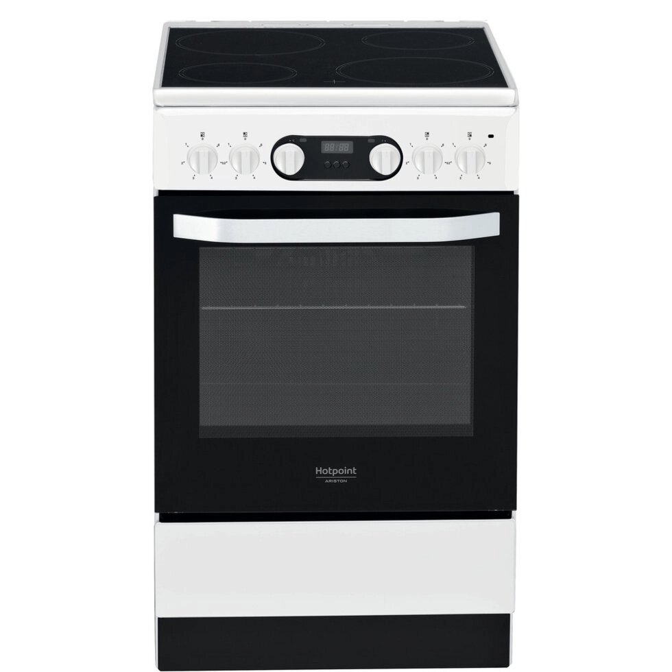 Плита электрическая HOTPOINT-ARISTON HS5V5CMW от компании F-MART - фото 1