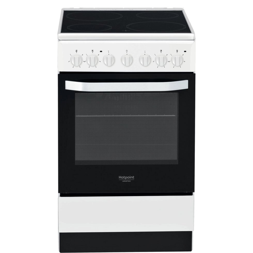 Плита электрическая HOTPOINT-ARISTON HS5V5PMW от компании F-MART - фото 1