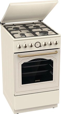 Плита газовая GORENJE GGI5BCLI беж. ретро, полный г/контроль от компании F-MART - фото 1