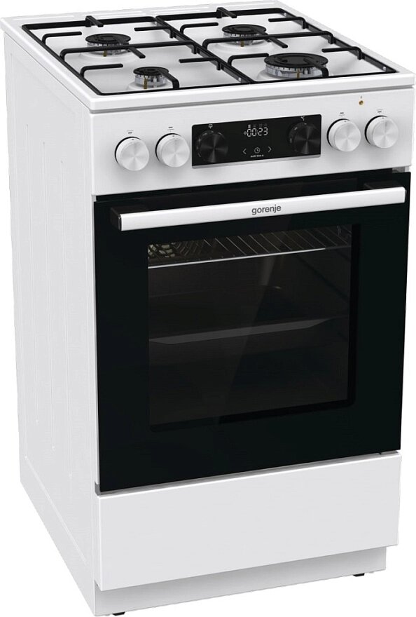 Плита комбинированная GORENJE GK5C60WJ белый, г/контроль от компании F-MART - фото 1