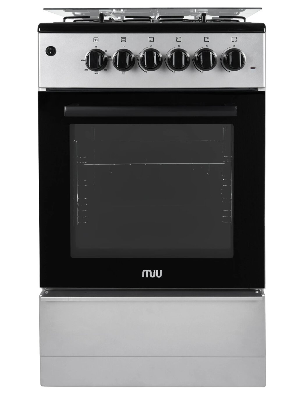 Плита комбинированная MIU 5011 ERP ГК LUX серая с электродуховкой от компании F-MART - фото 1