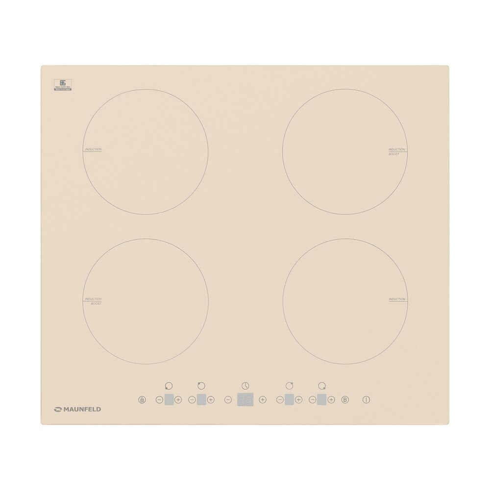 Поверхность индукционная MAUNFELD EVI. 594-BG бежевый от компании F-MART - фото 1
