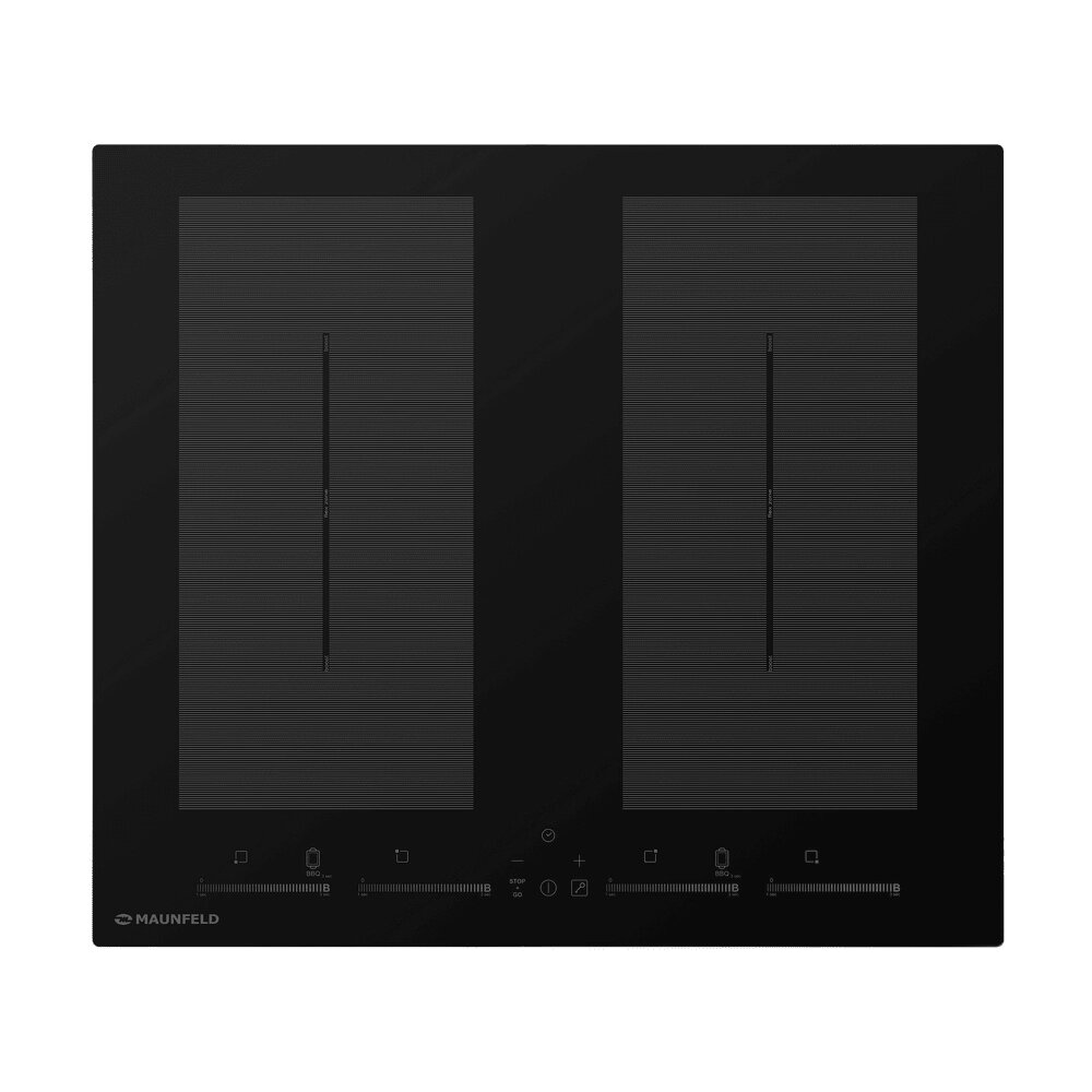Поверхность индукционная MAUNFELD EVI. 594. FL2(S)-BK черный от компании F-MART - фото 1