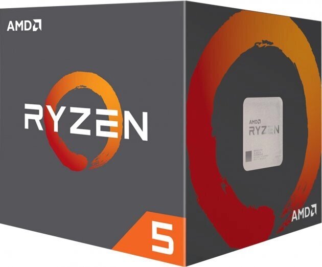 Процессор AMD Ryzen 5 2600 (YD2600BBAFBOX***); AM4; 3,4 ГГц; 576 кБ L1 Cache; 3 МБ L2 Cache; 16 МБ L3 Cache; Pinnacle Ri от компании F-MART - фото 1