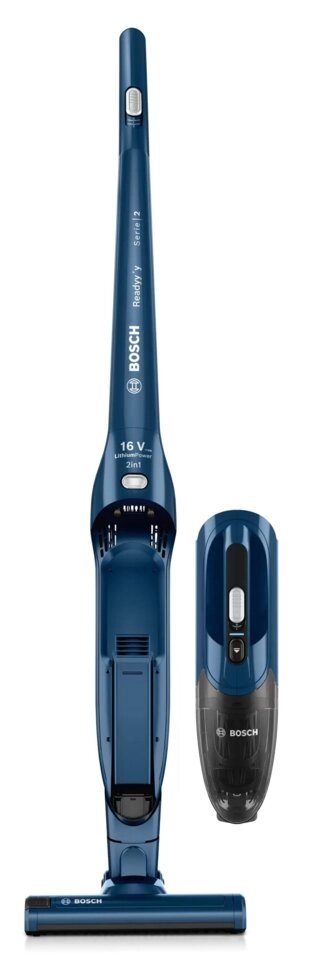 Пылесос беспроводной Bosch Readyy 16Vmax BCHF216S синий от компании F-MART - фото 1