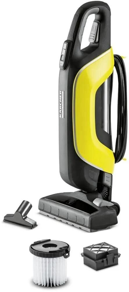 Пылесос ручной KARCHER VC 5 черный/желтый от компании F-MART - фото 1