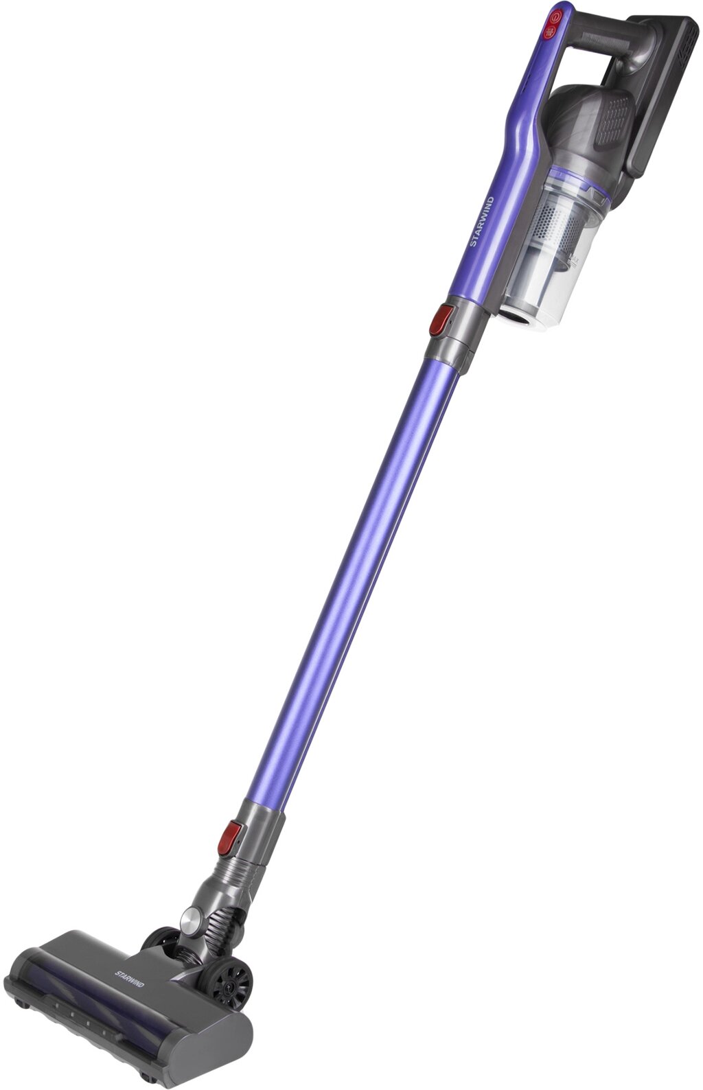 Пылесос ручной Starwind SCH9946 170Вт фиолетовый/серый от компании F-MART - фото 1