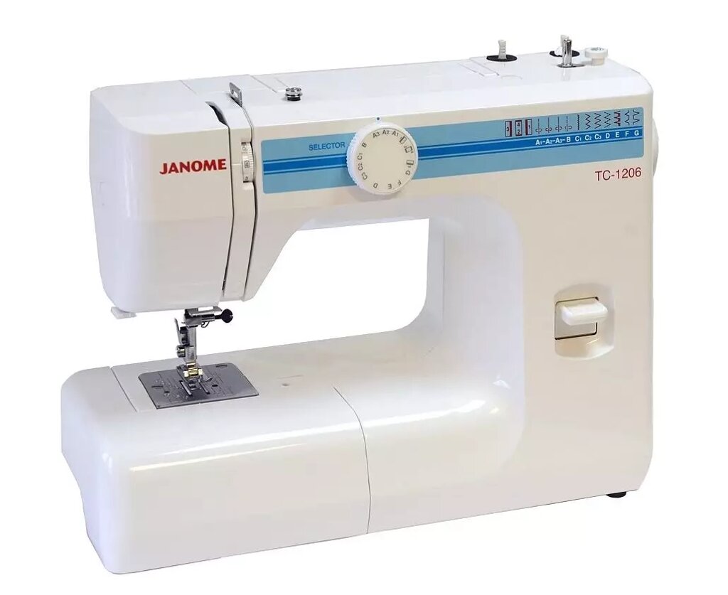 Швейная машина Janome TC-1206 белый от компании F-MART - фото 1