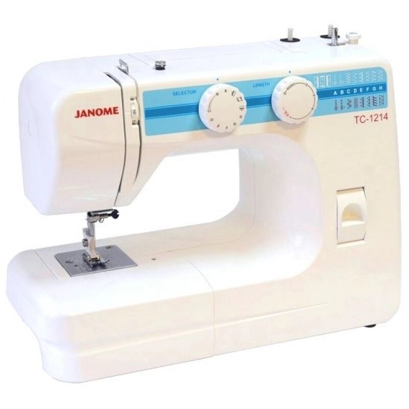 Швейная машина Janome TC-1214 белый от компании F-MART - фото 1