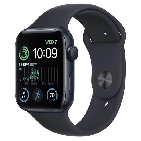 Смарт-часы Apple Watch SE 2022 44mm Midnight M/L MNTG3 от компании F-MART - фото 1