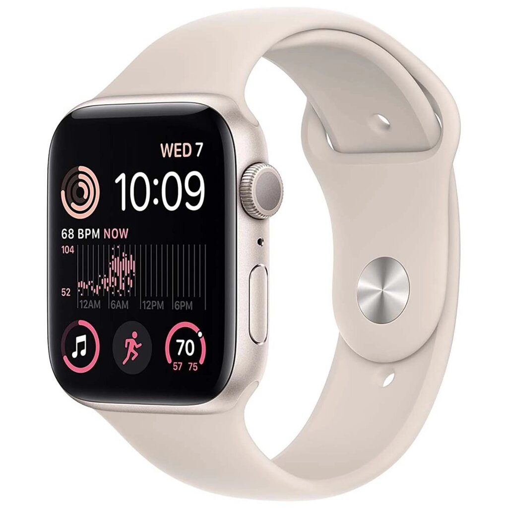 Смарт-часы Apple Watch SE 2022 44mm Starlight MNTE3 от компании F-MART - фото 1
