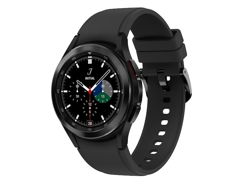 Смарт-часы Samsung Galaxy Watch 4 Classic 42 mm LTE black (SM-R885) от компании F-MART - фото 1