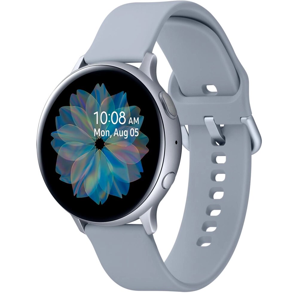 Смарт-часы Samsung Galaxy Watch Active 2 40 mm silver (SM-R830NZKASER) от компании F-MART - фото 1