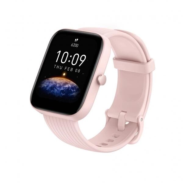Смарт-часы Xiaomi Amazfit BIP 3 A2172 pink от компании F-MART - фото 1