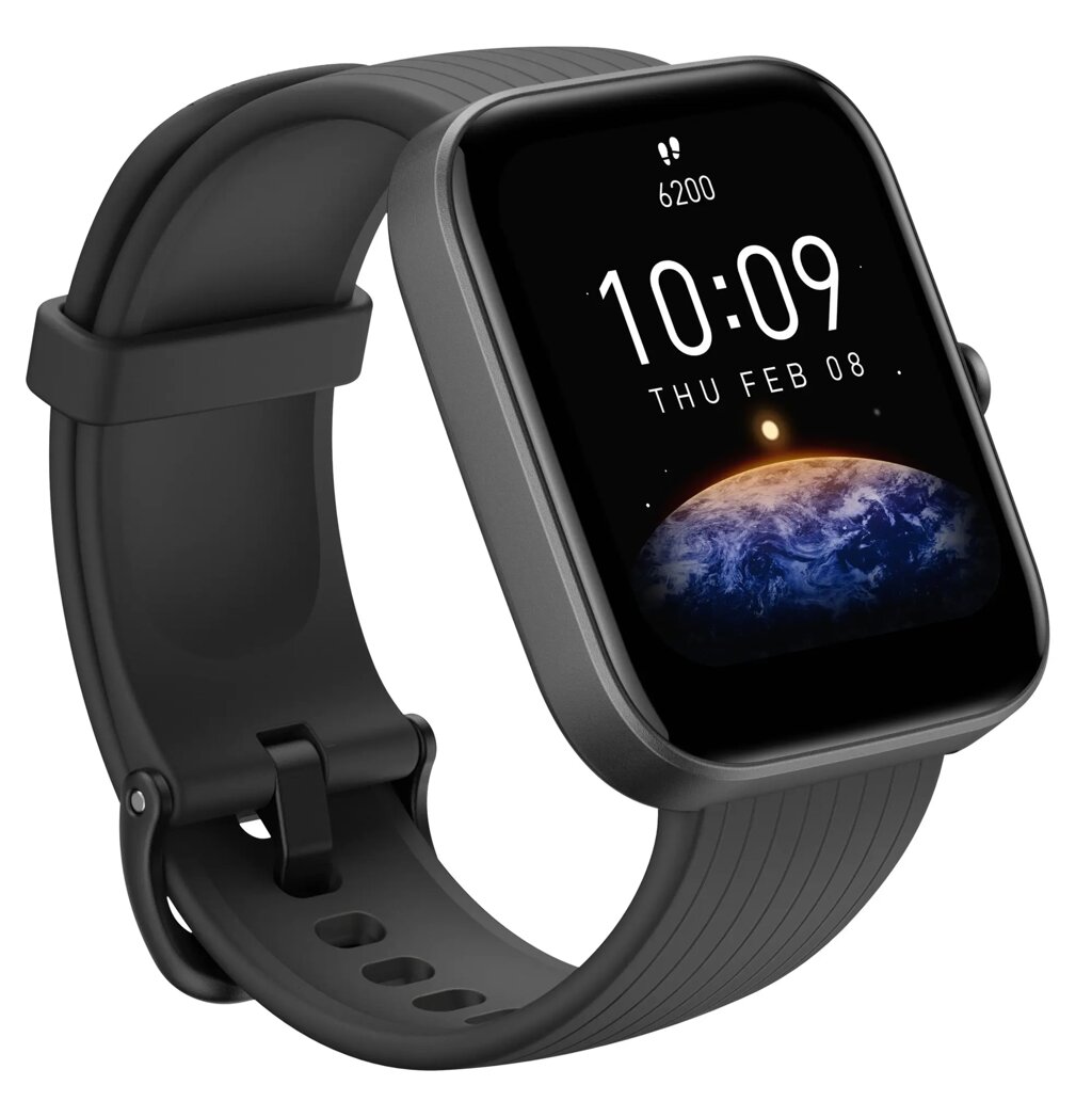 Смарт-часы Xiaomi Amazfit BIP 3 Pro A2171 black от компании F-MART - фото 1