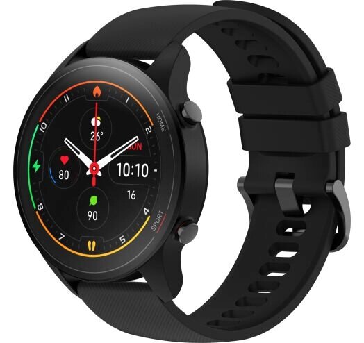 Смарт-часы Xiaomi Mi Watch черный от компании F-MART - фото 1