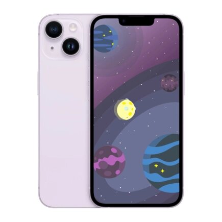 Смартфон Apple iPhone 14 A2884 128Gb 6Gb фиолетовый от компании F-MART - фото 1