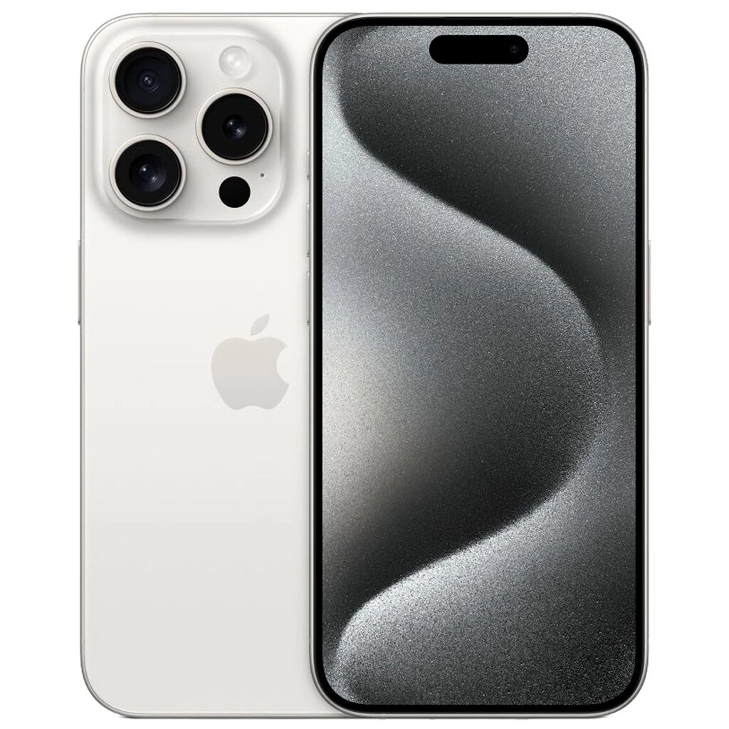 Смартфон Apple iPhone 15 Pro 128GB White HK от компании F-MART - фото 1