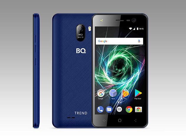 Смартфон BQ BQS-5009L Trend Dark-blue от компании F-MART - фото 4