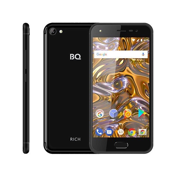 Смартфон BQ BQS-5012L Rich Black от компании F-MART - фото 1