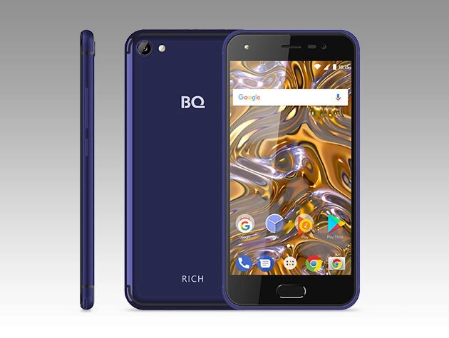 Смартфон BQ BQS-5012L Rich Dark-blue от компании F-MART - фото 4