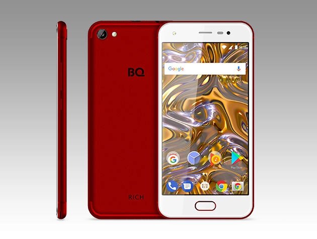 Смартфон BQ BQS-5012L Rich Red от компании F-MART - фото 2