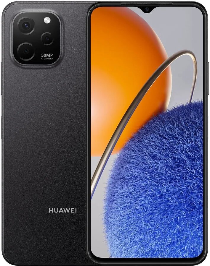Смартфон HUAWEI NOVA Y61 EVE-LX9N BLACK от компании F-MART - фото 1