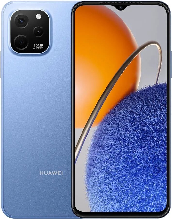 Смартфон HUAWEI NOVA Y61 EVE-LX9N BLUE от компании F-MART - фото 1