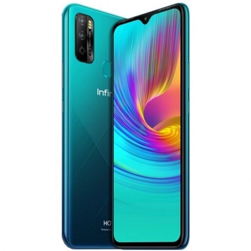 Смартфон Infinix HOT 10 Lite 2/32GB (X657B) Quetzal Cyan от компании F-MART - фото 1