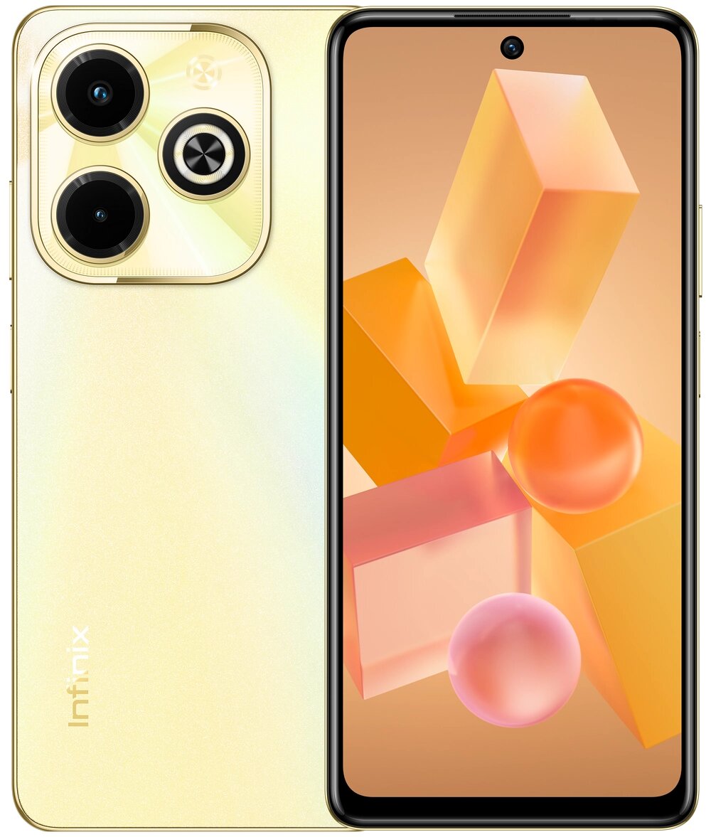 Смартфон Infinix HOT 40i 8/256GB (X6528B) Horizon Gold от компании F-MART - фото 1