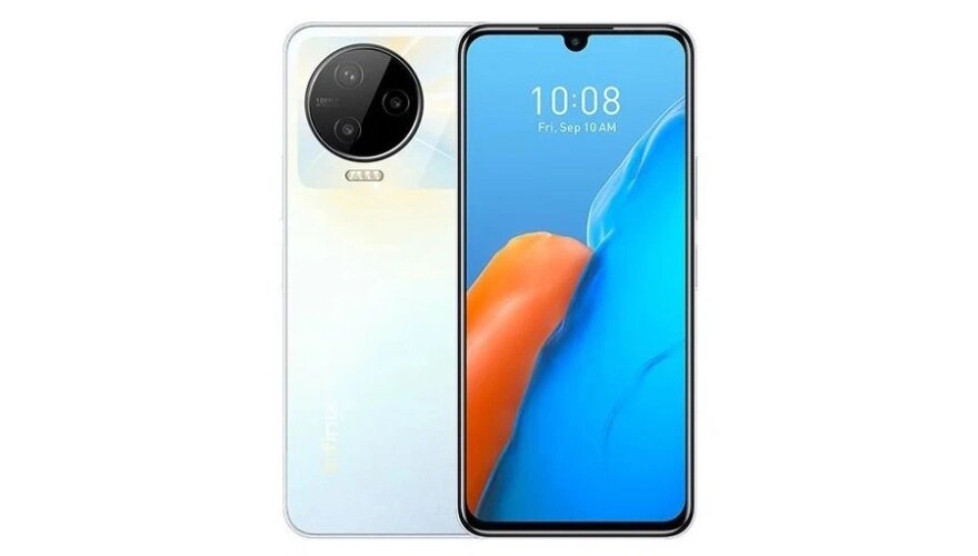 Смартфон Infinix NOTE 12 2023 (G99) 8/128GB белый от компании F-MART - фото 1