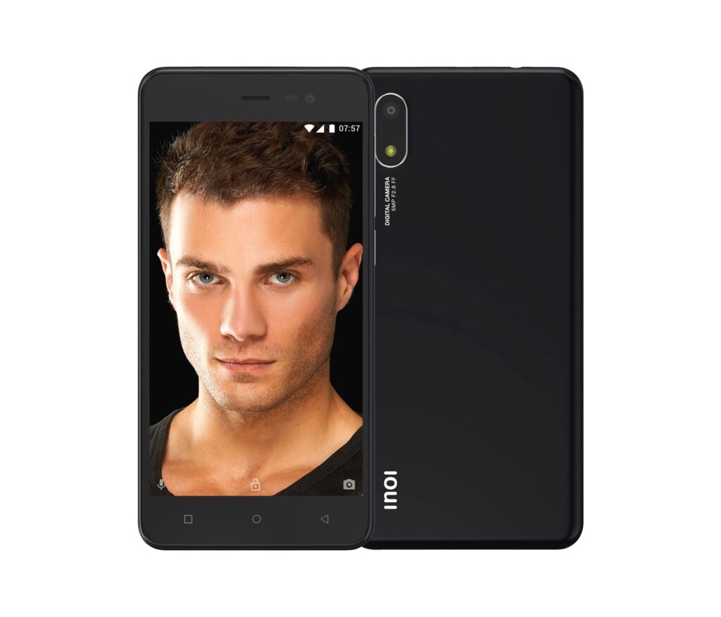 Смартфон INOI 2 2021 1/8GB Black от компании F-MART - фото 1