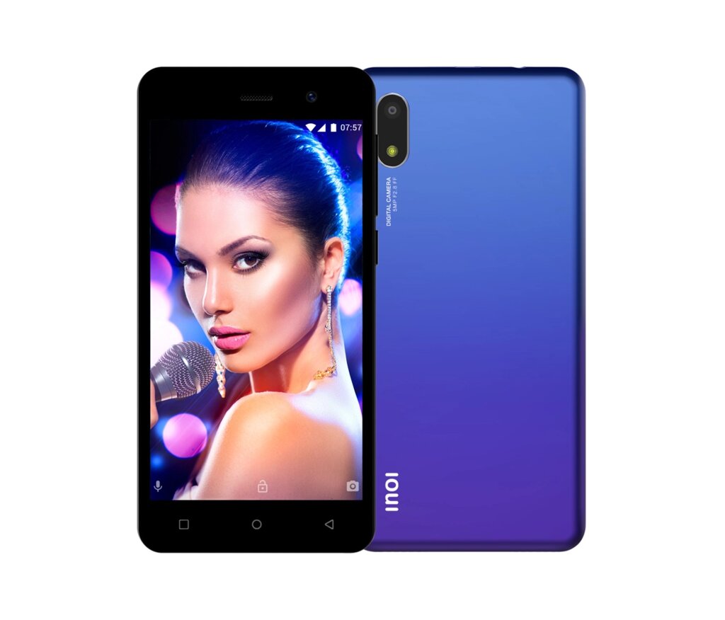Смартфон INOI 2 2021 1/8GB Midnight Blue от компании F-MART - фото 1