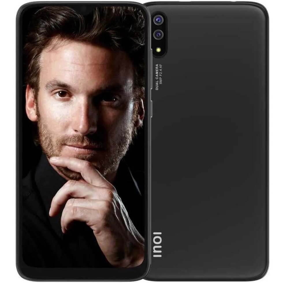 Смартфон INOI 7 2021 4/64GB Black от компании F-MART - фото 1