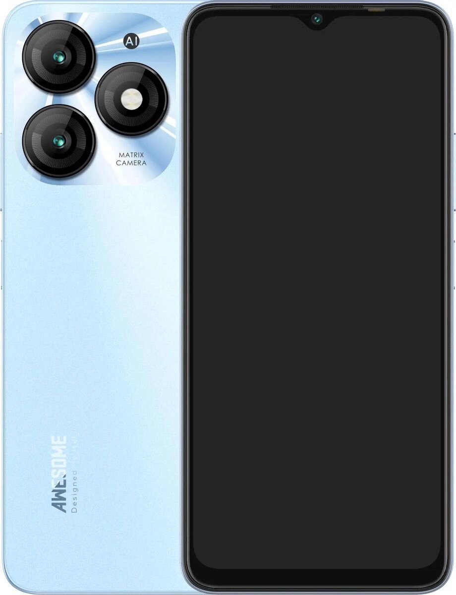 Смартфон ITEL A70 4/256Gb Azure Blue (A665L) от компании F-MART - фото 1