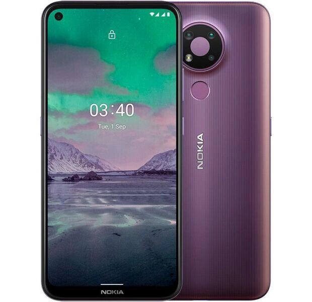 Смартфон Nokia 3.4 DS 3/64 Gb Purple (TA-1283) от компании F-MART - фото 1