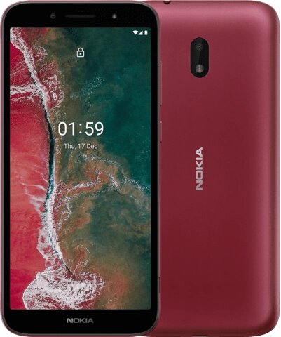 Смартфон Nokia C1 Plus DS 16 Gb Red (TA-1312) от компании F-MART - фото 1