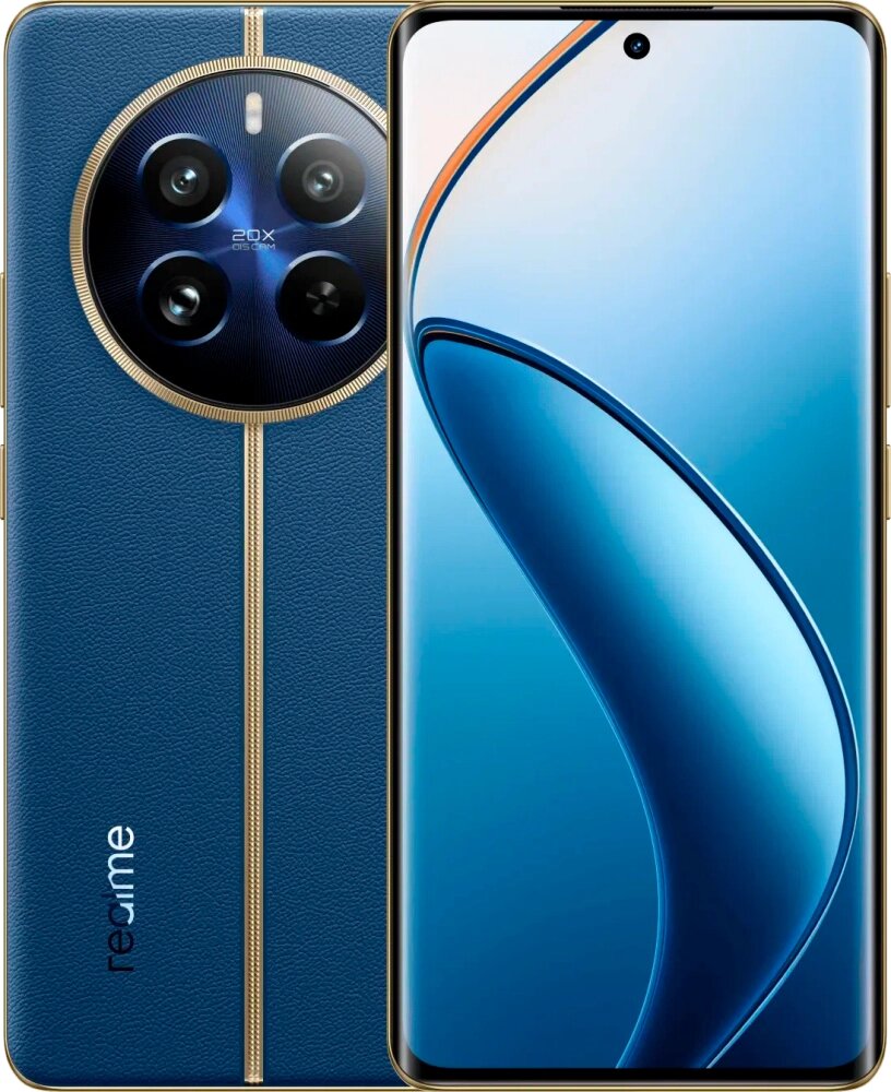 Смартфон RealMe 12 Pro 5G 8/256GB Blue (RMX3842) от компании F-MART - фото 1