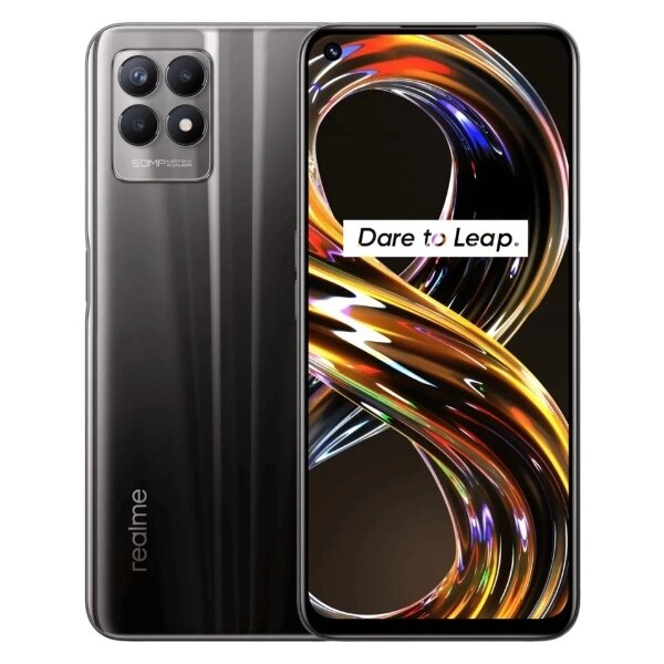 Смартфон RealMe 8i 4/64GB Black (RMX3151) от компании F-MART - фото 1