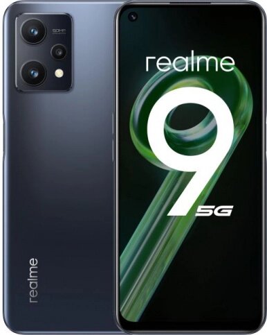 Смартфон RealMe 9 5G 4/128GB Black (RMX3474) от компании F-MART - фото 1