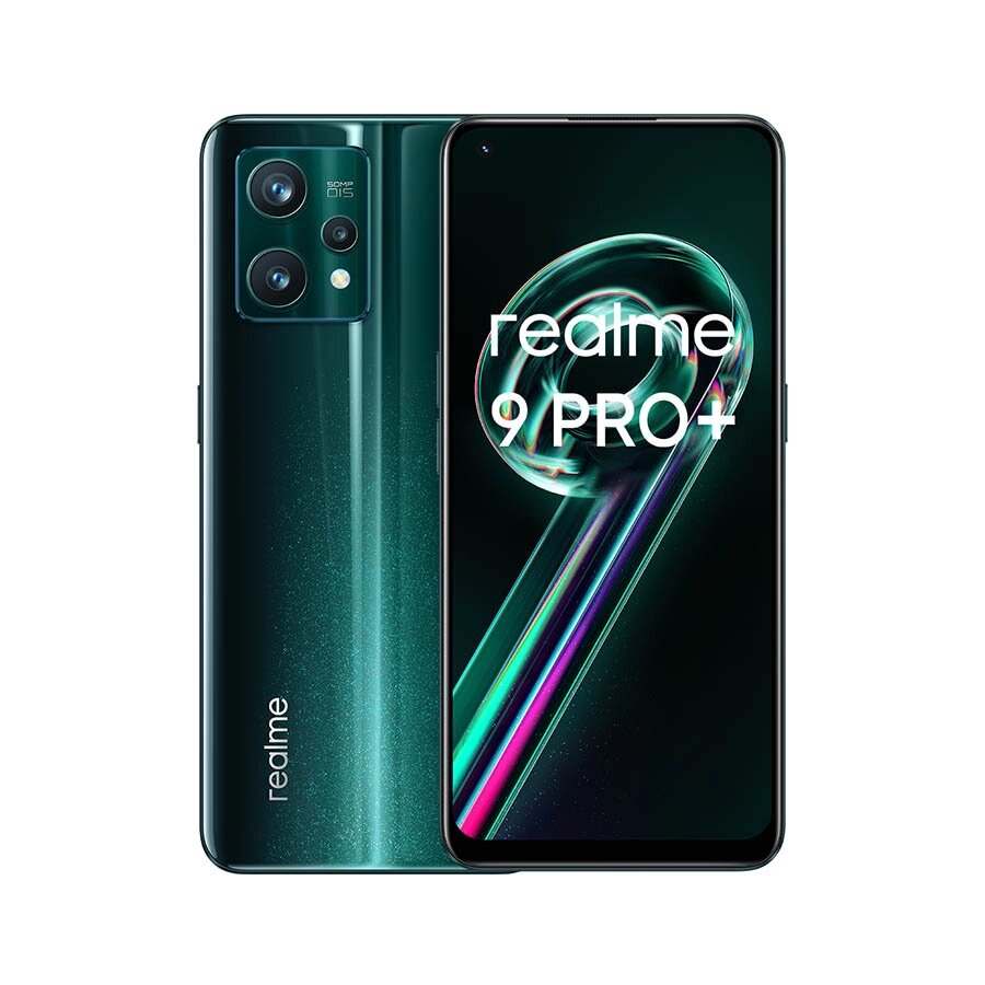 Смартфон RealMe 9 Pro Plus 6/128GB Aurora Green (RMX3472) от компании F-MART - фото 1