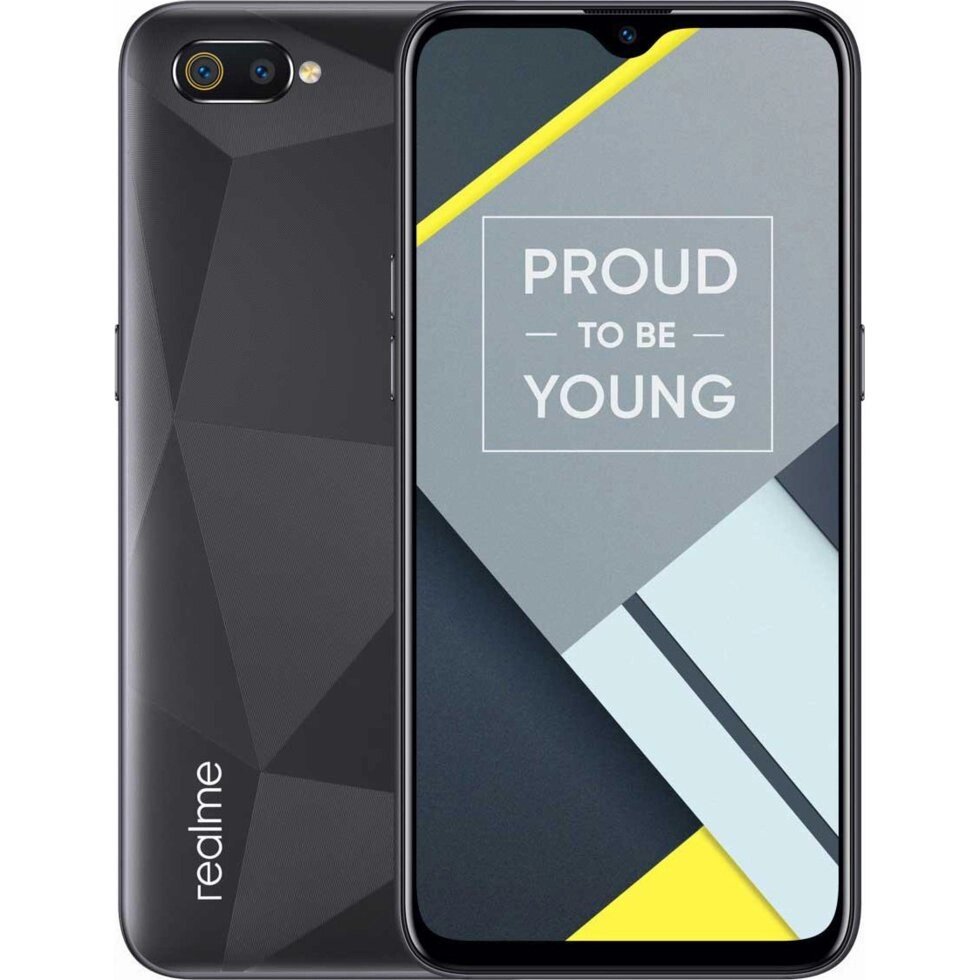 Смартфон Realme C2 2/32GB Diamond Black от компании F-MART - фото 1