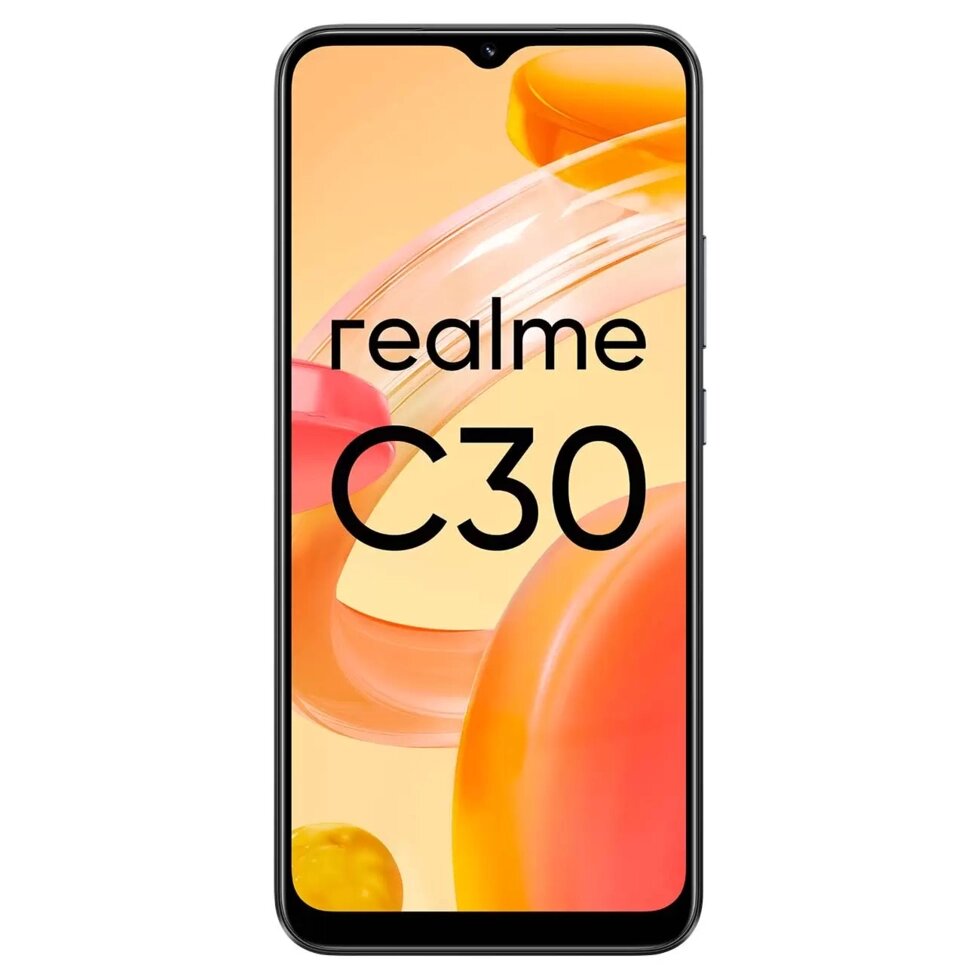 Смартфон Realme C30 (RMX3581) 2Gb/32Gb Denim Black от компании F-MART - фото 1