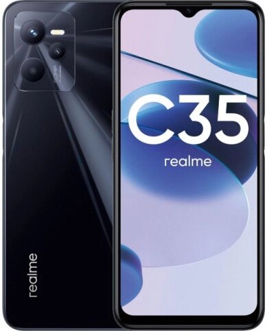 Смартфон RealMe C35 4/128GB Black (RMX3511) от компании F-MART - фото 1