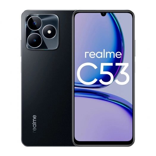 Смартфон RealMe C53 6/128GB Black (RMX3760) от компании F-MART - фото 1