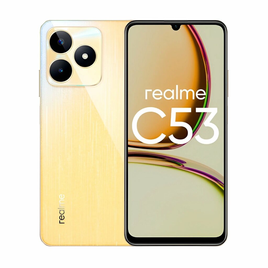 Смартфон RealMe C53 8/256GB Gold (RMX3760) от компании F-MART - фото 1
