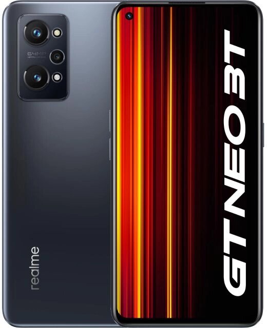 Смартфон RealMe GT NEO 3T 8/128GB Black (RMX3371) от компании F-MART - фото 1