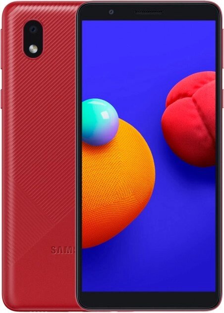Смартфон Samsung Galaxy A01 Core 1/16GB Red от компании F-MART - фото 1