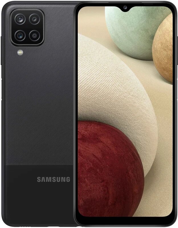 Смартфон Samsung Galaxy A12 4/128GB Black от компании F-MART - фото 1