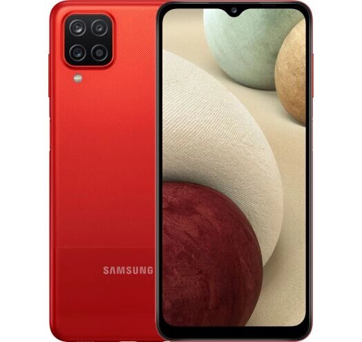 Смартфон Samsung Galaxy A12 4/128GB красный от компании F-MART - фото 1